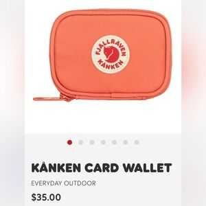 Fjallraven Kanken Card Wallet - Orange